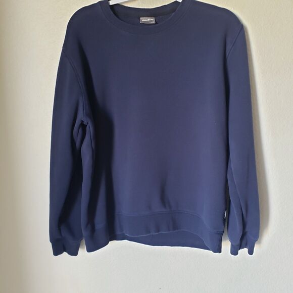 Navy Eddie Bauer Pullover Sweatshirt - Picture 2 of 5